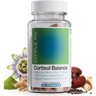 Cortisol Balance Supplement – Supports Stress, Focus & Daily Energy – with , Rhodiola Rosea, , Magne