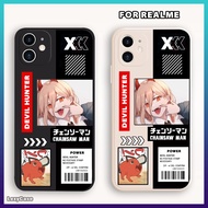 Chainsaw Man Power SM005 Case for REALME C11 C12 C15 C17 C20 C21Y C25Y C30 C31 C33 C35 REALME 5i REA