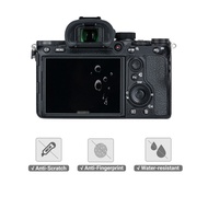 JJC A7M4 ZVE1 Tempered GlassScreen Protector 2.5D Round Edges LCD Screen Cover for sony A7CR A7CII A