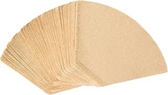 #4 Natural Brown Paper Cone Coffee Filters, Unbleached Coffee Filter 4, Fit 8~12 Cup Cuisinart Ninja