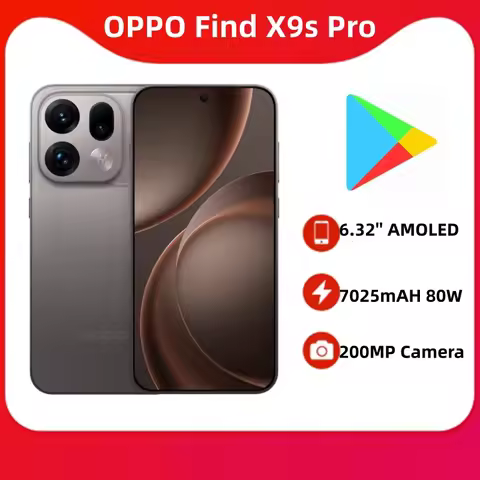OPPO Find X9s Pro Original Mobile Phone 6.32'' AMOLED Screen 7025mAH Battery 200MP Main Camera NFC G