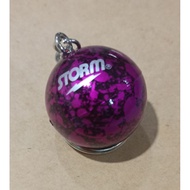 Storm Bowling Ball Keychain Purple(Bowling Souvenir)