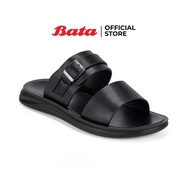 Bata บาจา รองเท้าแตะแบบสวม น้ำหนักเบาไม่ลื่น สวมใส่ง่าย สำหรับผู้ชาย รุ่น ARRAY สีดำ 8316126 สีน้ำตา