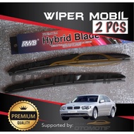 WIPER BMW E65 E68 SERIES 7 2001 HYBRID GRAPHITE RWB 2 PCS