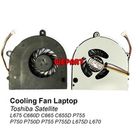 Toshiba C660 C665 C655 C650 A660 A665 A665D P750 P750D P755 P755D L675D L670 Laptop Fan