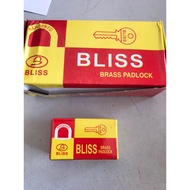 <READY STOCK> Bliss Brass Padlock 25mm