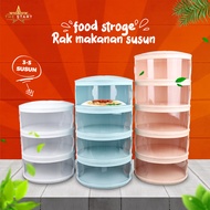Tudung Saji Susun Rak Susun Makanan food cover multilayer New