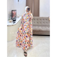 AMMARA Dress - Rayon Twill Dress - Aurora Series Jubah Muslimah Dress Muslimah