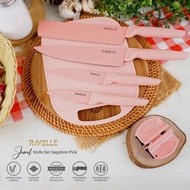 Pisau Dapur Stein DEBM Stein Steincookware Pisau Diamond Knives Set 6 in 1 Pisau Dapur Pisau Sultan