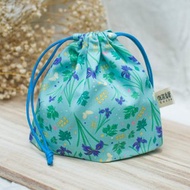 【小物束口袋】折底小物囊袋_菖蒲與艾草