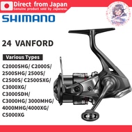 [SHIMANO] 24 Vanford Spinning Reel (2024 Model) – Multiple Sizes - Direct From JAPAN