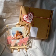 Personalised Acrylic Frame/Coaster Gift Set