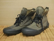 全新Sperry 美國經典帆布鞋 Cutwater Surplus Boots Olive 橄欖綠靴 #22含運