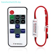 hanzhenhai123   12V RF Wireless Remote Switch Controller Dimmer for Mini LED Strip Light New   MY