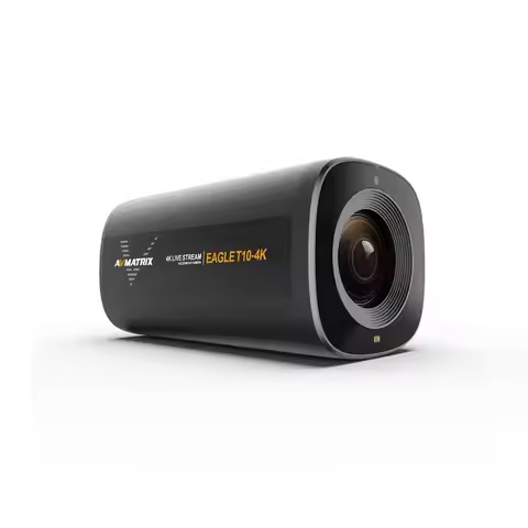 AVMATRIX Eagle T10-4K 10X Zoom Tof Autofocuslive Stream Camera 4K30 8MP CMOS Sensor HDMI-Compatibili