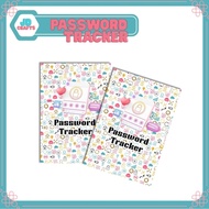 PASSWORD TRACKER NOTEBOOK Password Notebook | A6 SIZED | 30 PAGES