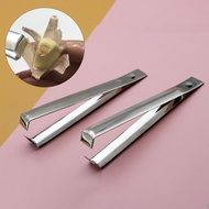 Garlic Peeling and Peeling Tool, Stainless Steel Peeling Aid for Roots, Fruits, and Nuts GD888