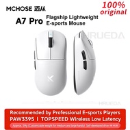 MCHOSE | MCHOSE A7 V2 Pro Ultra Tri-Mode Mouse Wireless Gaming Mouse PAW3950 TI Lightweight 42000DPI