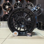 [1PC] New Sport Rim 4X4 18inch RE30 18X10.5JJ ET15 6H139.7 MATT BLACK