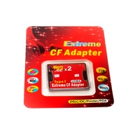 [LIX1] Dual TF to CF Adapter Card  SD Converter Support SDXC 2TB High Speed Cover