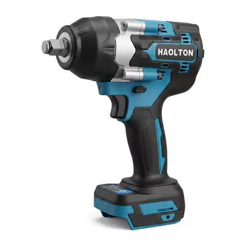 HAOLTON DTW700 18V Brushless Impact Wrench 700Nm High Torque Cordless for Auto Repair Tire Changing