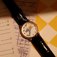 中古迪士尼 Goofy 被香蕉皮滑到了 手錶