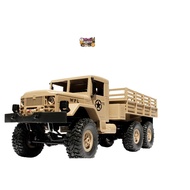Rc Car Six Wheel Military Truck Ratio 1:16 Drive 6 WD 2.4Ghz Frequency – WPL B-16 Truck_cream