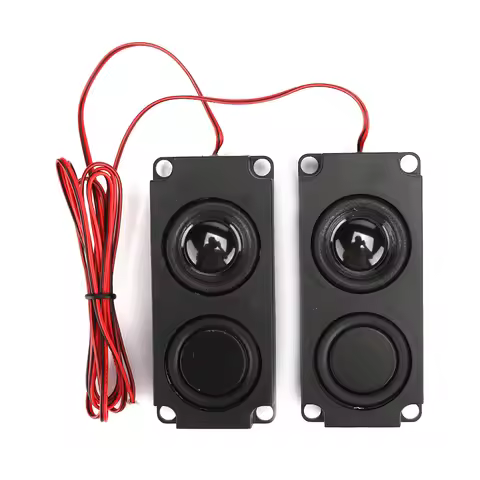8Ω 5W Portable Heavy Bass Audio Cavity 40mm Magnetic Dual Speaker for TV Monitor Cavity Speaker Magn