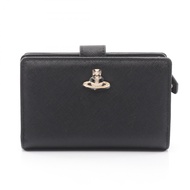 【二手】Vivienne Westwood)雙折錢包 拉鍊卡包 Orb 51080028L0040N401 真皮雙折錢包 女士 全新