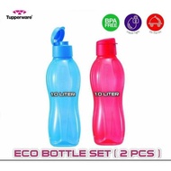 eco bottle flip top tupperware 1L