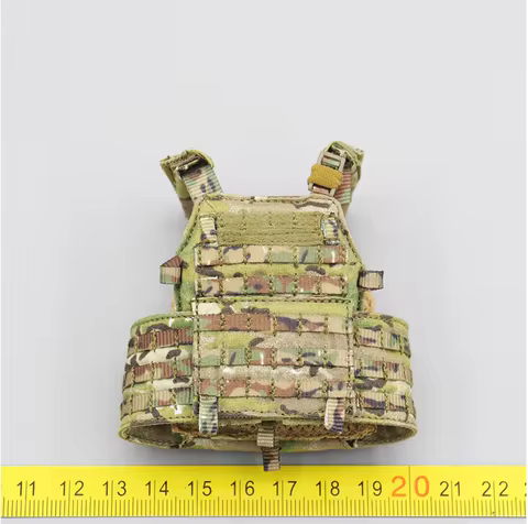 1/6 Scale Men Male ES26071R Russia FSB Green Vest Model for 12''Figures Bodies DIY Accessories