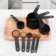 10-Piece Measuring Spoon Set Food Grade Plastic Clear Scale Easy To Use Bakery Accessories Bangkok G