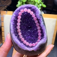 Natural Uruguay Amethyst Cluster Amethyst Cave Money Bag Cornucopia Degaussing Purification Home Office Desk Decoration