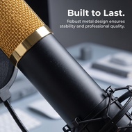 Condenser Microphone Kit  Microphone for Computer Live Streaming with Sound Card