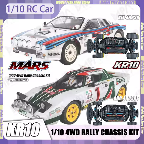 1/10 Killerbody KR10 Rally Chassis Frame Kit RC Car Racing ARR/Kit 4WD Suitable For Lancia Stratos G