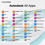 【100% Genuine】🔥Autodesk All Apps (AutoCAD, Civil 3D, 3ds Max…) 2027-2024 Version🔥 | Bind with Your O