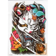 Tattoo Large Sheet Hannya Pattern Tat2 Sticker QS-A224