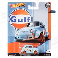 Hot Wheels Car Culture 2019 Gulf - '60s Fiat 500D Modificado