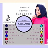 Kapuchon SHORT SPORT | Attiqa Active (Active wear sport hijab Sportswear)