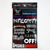 STICKER PACK BAND PAX BAND STICKER/ CUTTING STICKER/