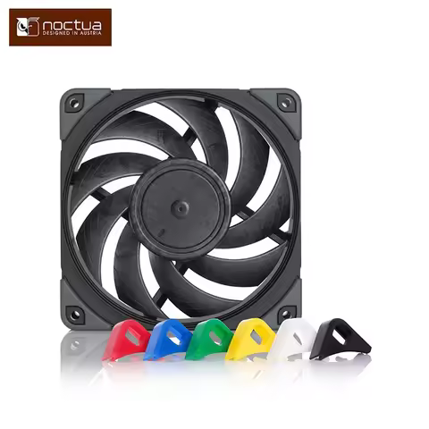 Noctua NF-A12x25 PWM Chromax.Black.Swap 120mm CPU Cooler Fan Intelligent Temperature Control Compute