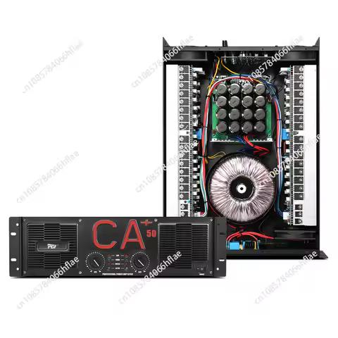 Hot Sale 3U 2 * 1500W CA50 Professional Power Amplifier H Class 2 High Intensity Stereo System Subwo