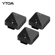 Wireless YTOM SK750 Lavalier Microphone Portable Small Lavalier Microphone Rechargeable Multi Compat