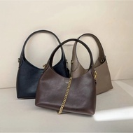 CAOCH2025 New Style Genuine Leather Brooklyn hobo One-Shoulder Portable Underarm Bag Simple Large-Ca
