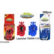 Beyblade BURST Sparking Beyblade Launcher Bey Right Spin toys & B-666 Blasting Soul of War Left and 