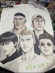 Slam Dunk :湘北海報，井上雄彥