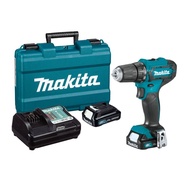 MAKITA DF333DWYE สว่านไขควงไร้สาย 12 V ขนาด 3/8 นิ้ว 28 Nm รวมแบต+แท่นชาร์จ มากีต้า