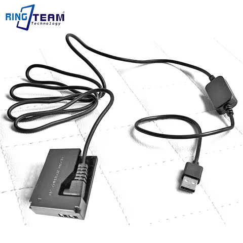 USB To LP-E10 LP E10 ACK-E10 DR-E10 Dummy Battery for Canon EOS 1100D 1200D 1300D 1500D 2000D 3000D 