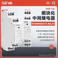 GEYA GR8-116/GR8-208/GR8-308/GR8-316 Intermediate Relay-Rail Installation