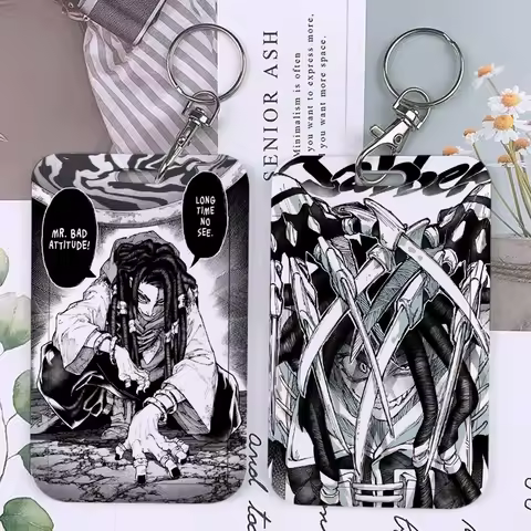GACHIAKUTA Jabber Keychains Holders Bank Bus ID Credit Cards Key Ring Chains